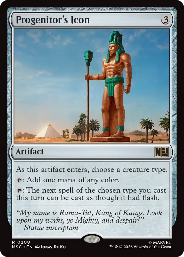 Progenitor's Icon (Surge Foil) [Marvel Super Heroes Commander] | Clutch Gaming