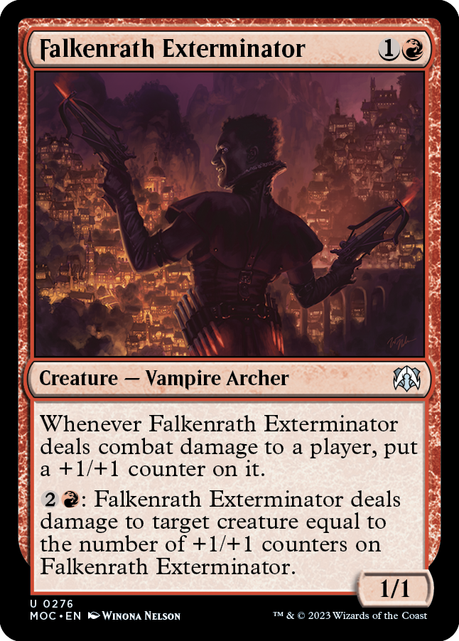 Falkenrath Exterminator [March of the Machine Commander] | Clutch Gaming