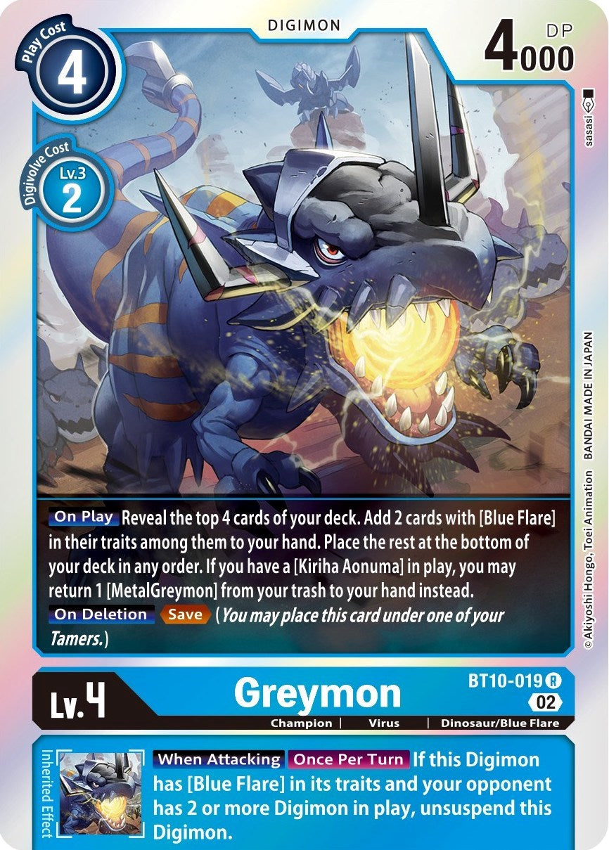 Greymon [BT10-019] [Xros Encounter] | Clutch Gaming