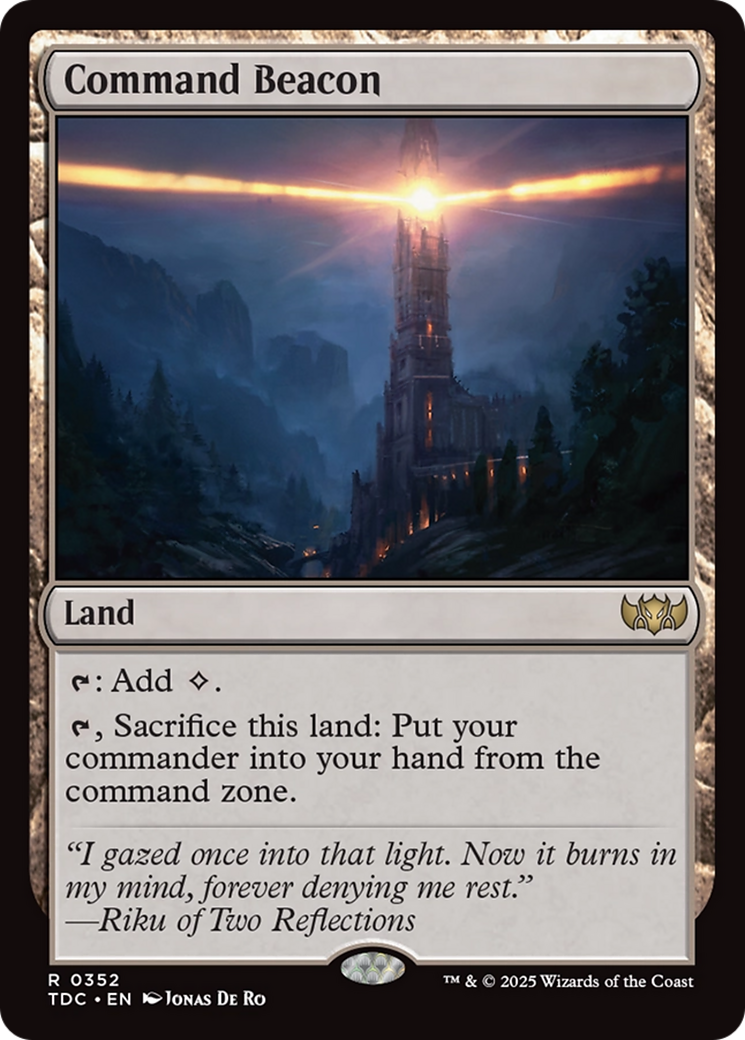 Command Beacon [Tarkir: Dragonstorm Commander] | Clutch Gaming
