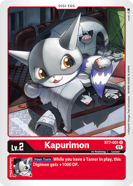 Kapurimon [BT7-001] [Next Adventure] | Clutch Gaming