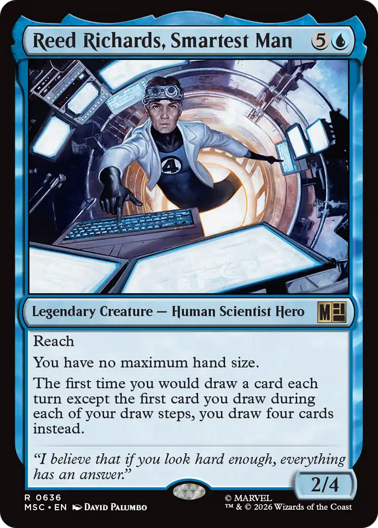 Reed Richards, Smartest Man [Marvel Super Heroes Commander] | Clutch Gaming