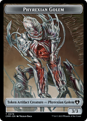 Phyrexian Golem // Ox Double-Sided Token [Commander Masters Tokens] | Clutch Gaming