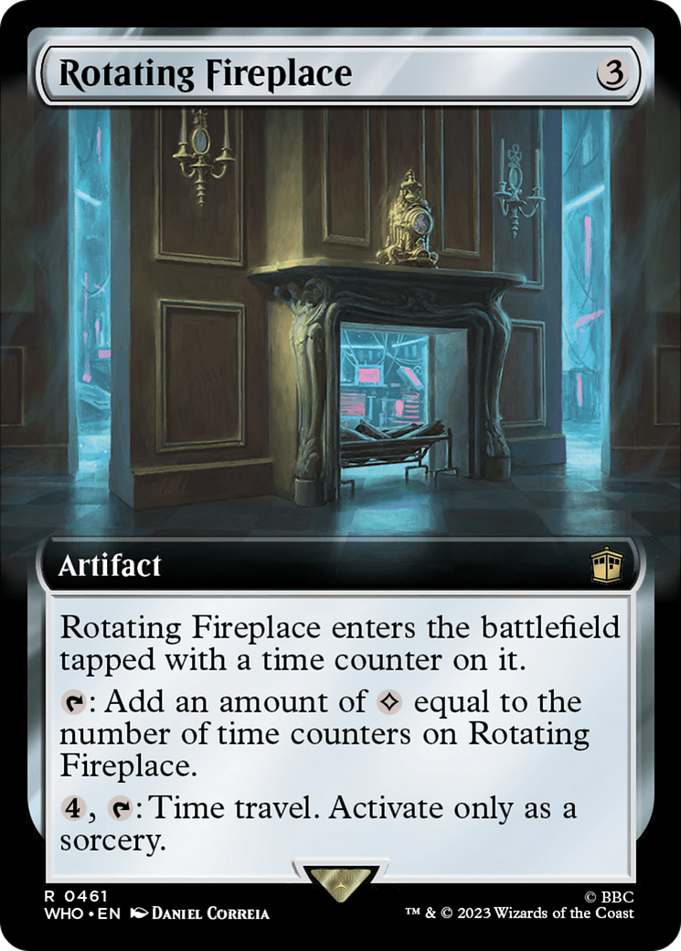 Rotating Fireplace (Extended Art) [Doctor Who] | Clutch Gaming