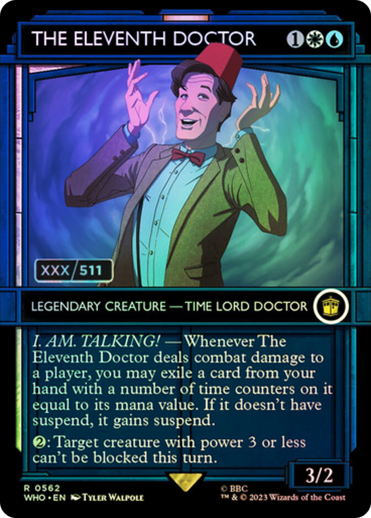 The Eleventh Doctor (Serial Numbered) [Doctor Who] | Clutch Gaming