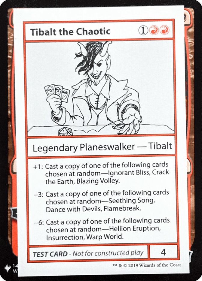 Tibalt the Chaotic [Mystery Booster Playtest Cards] | Clutch Gaming