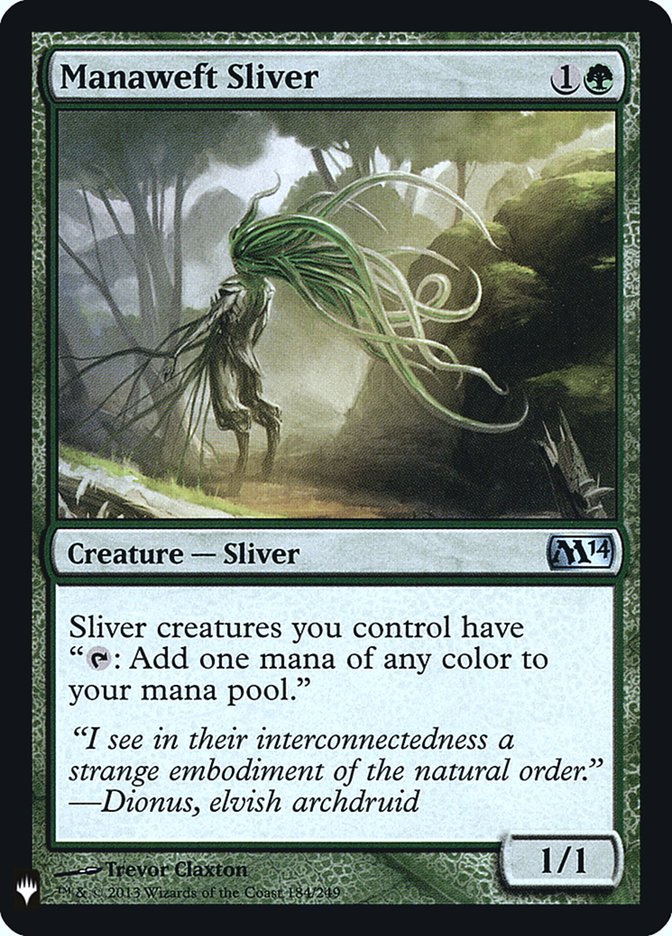 Manaweft Sliver [Mystery Booster] | Clutch Gaming