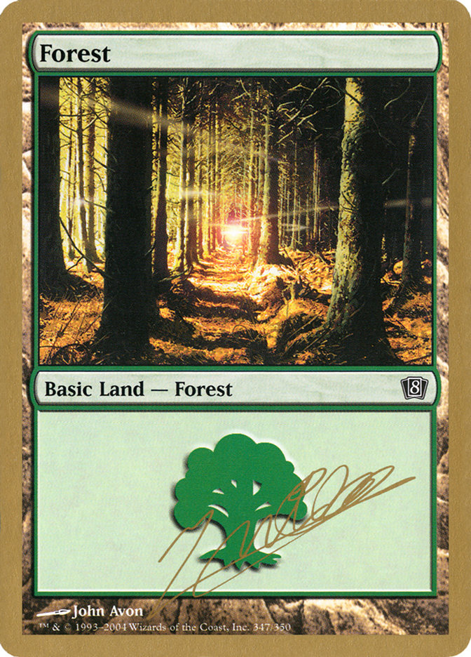 Forest (jn347) (Julien Nuijten) [World Championship Decks 2004] | Clutch Gaming