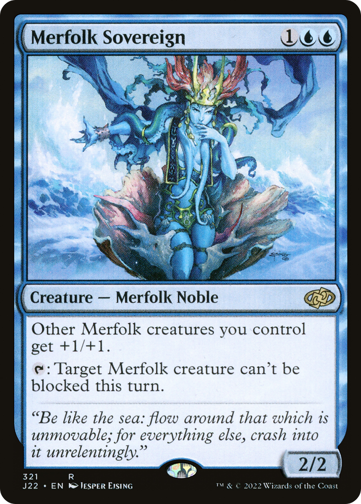 Merfolk Sovereign [Jumpstart 2022] | Clutch Gaming