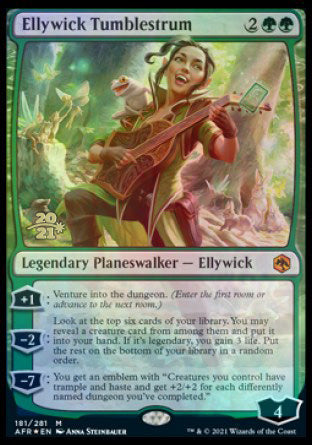 Ellywick Tumblestrum [Dungeons & Dragons: Adventures in the Forgotten Realms Prerelease Promos] | Clutch Gaming