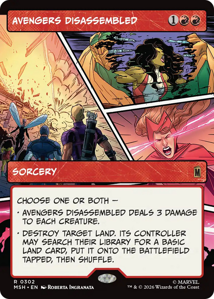 Avengers Disassembled (Borderless) [Marvel Super Heroes] | Clutch Gaming