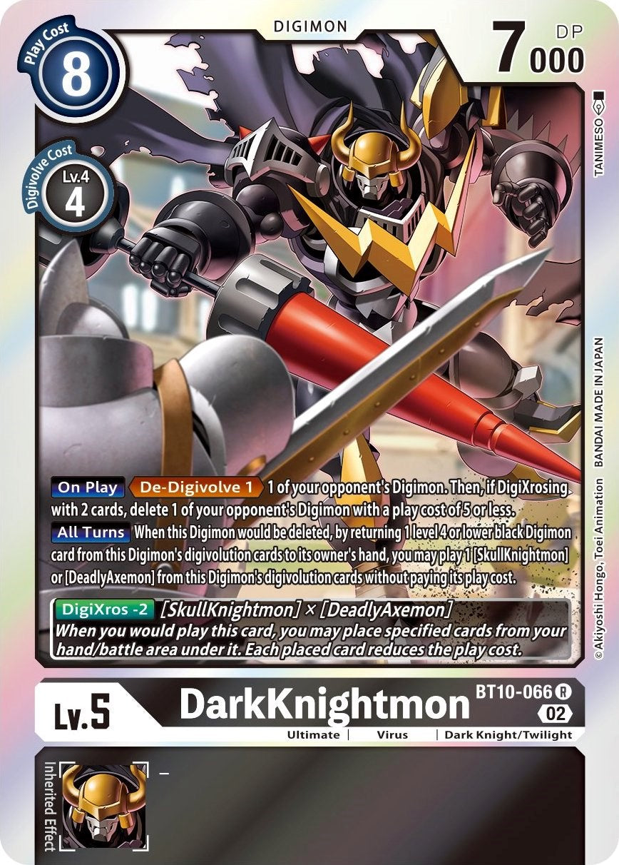 DarkKnightmon [BT10-066] [Xros Encounter] | Clutch Gaming