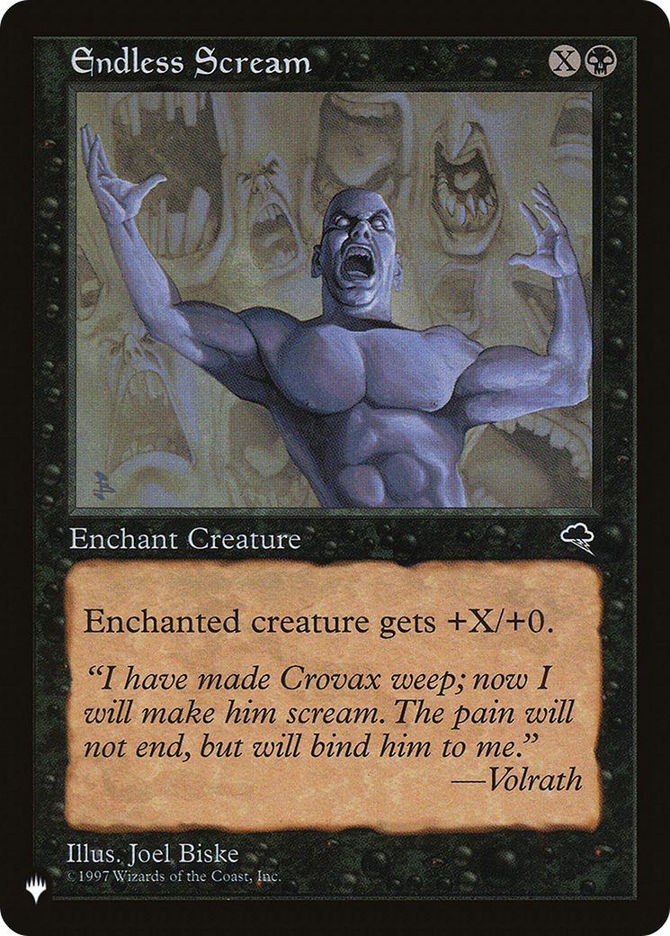 Endless Scream [The List Reprints] | Clutch Gaming