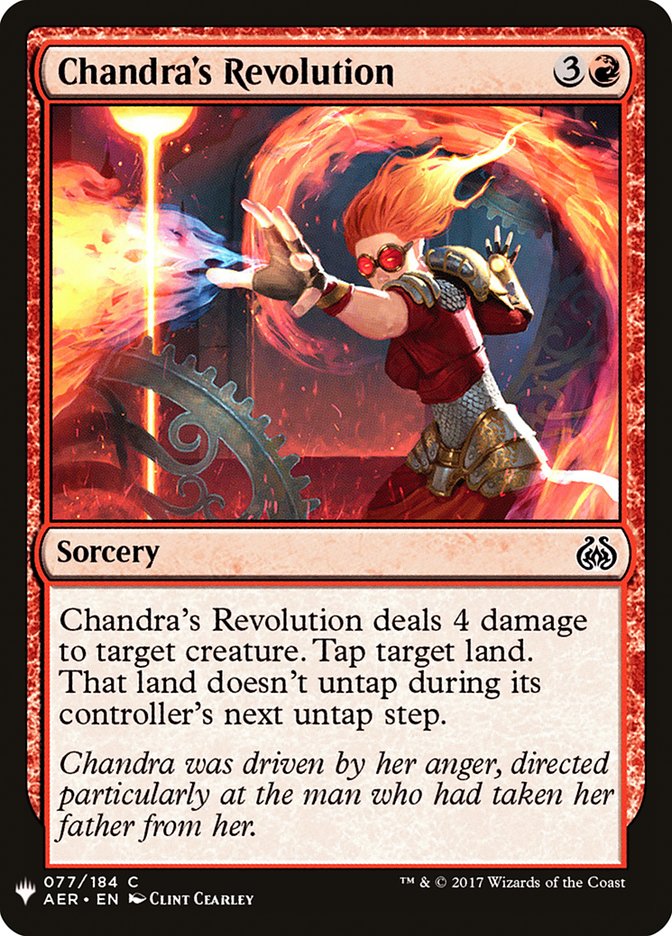 Chandra's Revolution [Mystery Booster] | Clutch Gaming