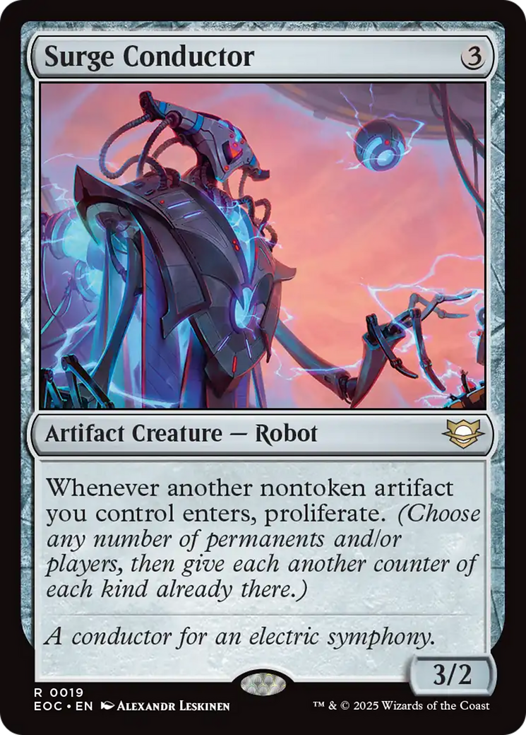 Surge Conductor [Edge of Eternities Commander] | Clutch Gaming