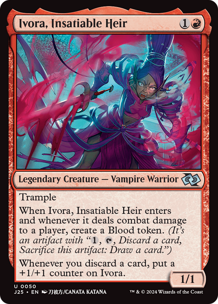 Ivora, Insatiable Heir [Foundations Jumpstart] | Clutch Gaming