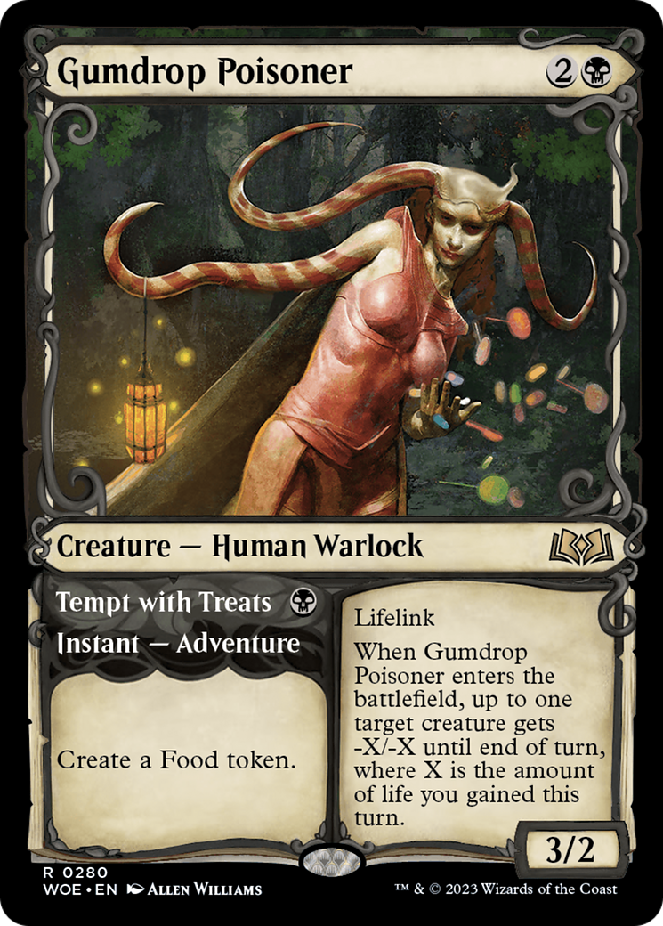 Gumdrop Poisoner // Tempt with Treats (Showcase) [Wilds of Eldraine] | Clutch Gaming