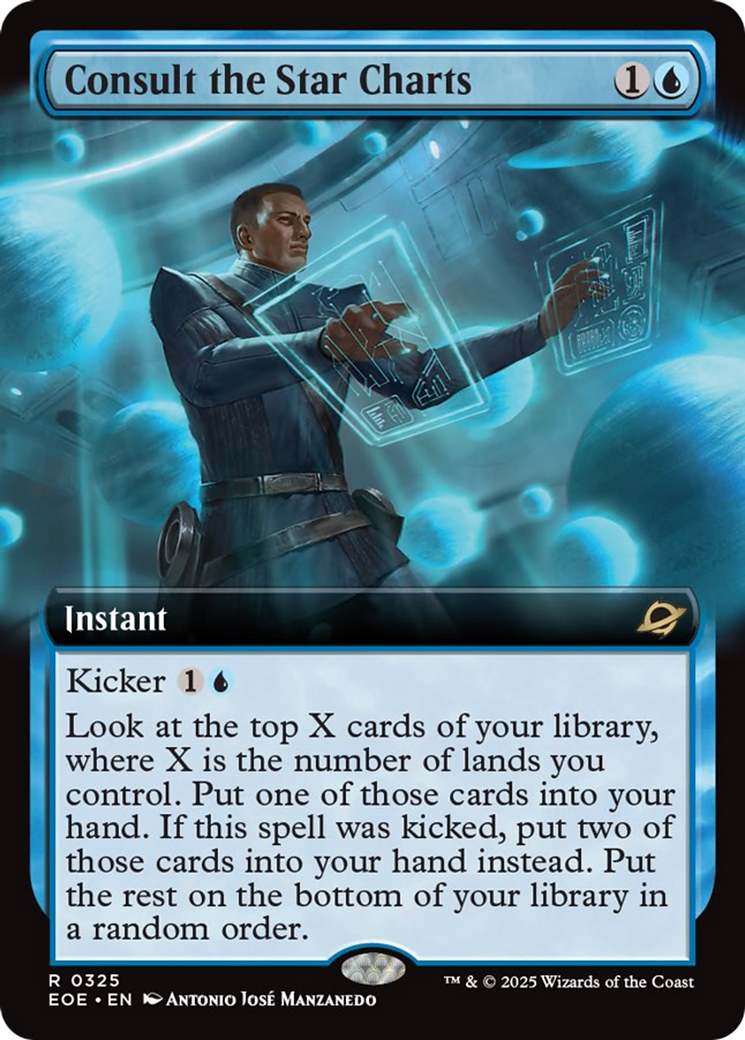Consult the Star Charts (Extended Art) [Edge of Eternities] | Clutch Gaming