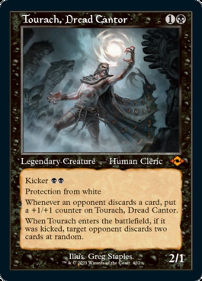 Tourach, Dread Cantor (Retro Foil Etched) [Modern Horizons 2] | Clutch Gaming