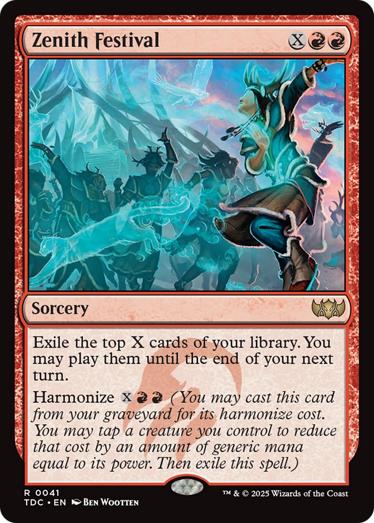 Zenith Festival [Tarkir: Dragonstorm Commander] | Clutch Gaming