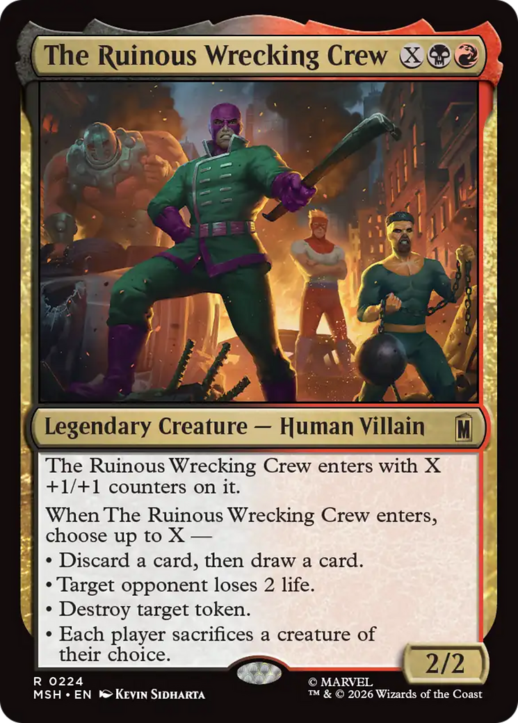 The Ruinous Wrecking Crew [Marvel Super Heroes] | Clutch Gaming