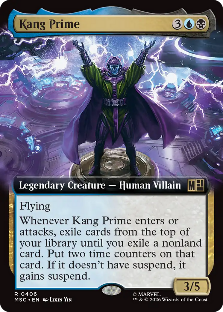 Kang Prime (Extended Art) [Marvel Super Heroes Commander] | Clutch Gaming