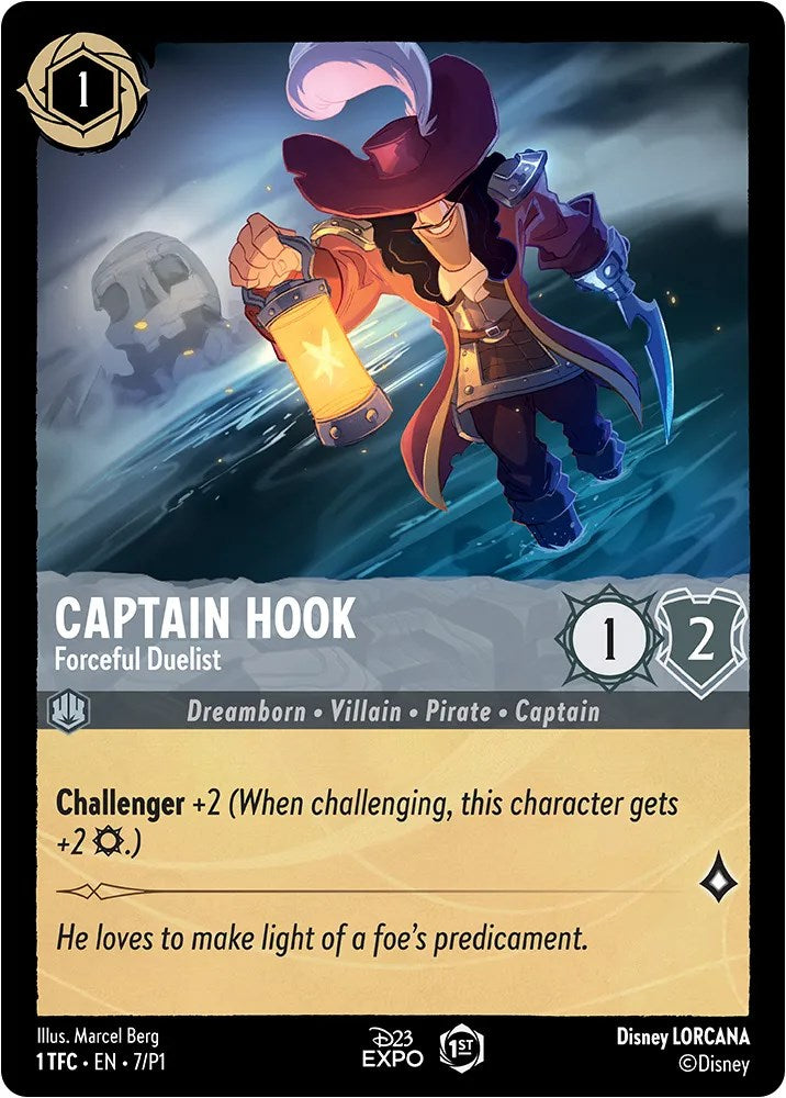 Captain Hook (7) [D23 Promos] | Clutch Gaming