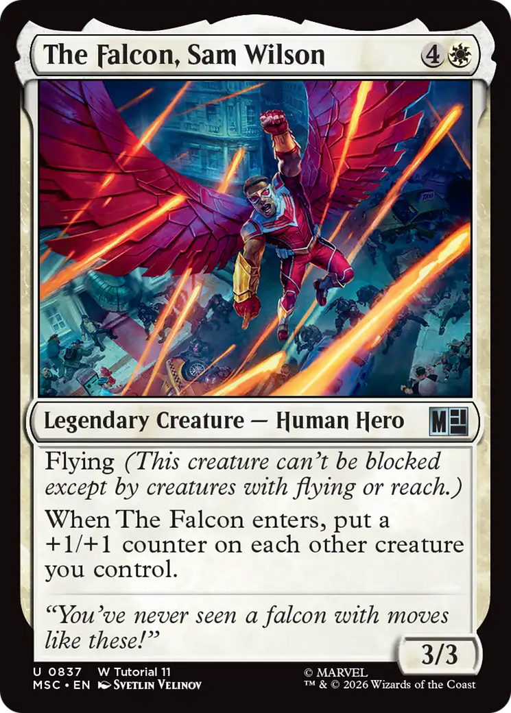 The Falcon, Sam Wilson [Marvel Super Heroes Commander] | Clutch Gaming