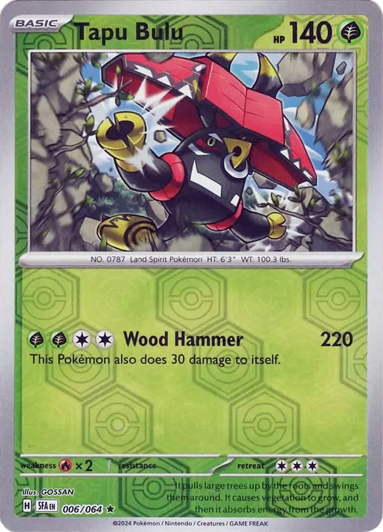 Tapu Bulu (006/064) [Scarlet & Violet: Shrouded Fable] | Clutch Gaming