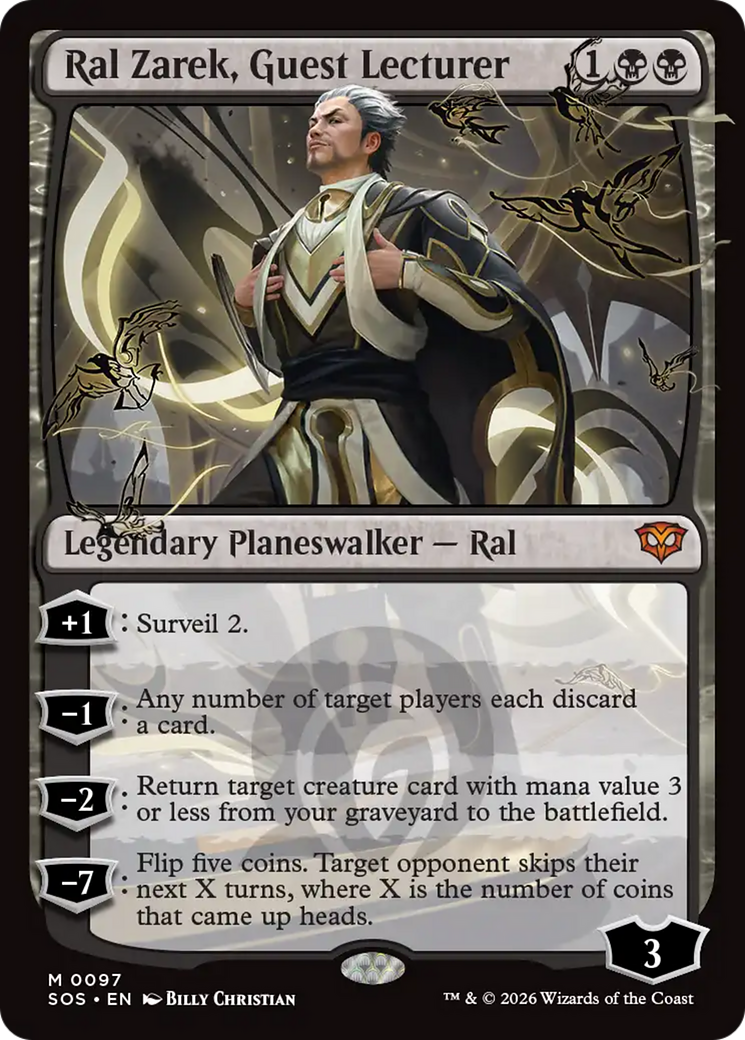 Ral Zarek, Guest Lecturer [Secrets of Strixhaven] | Clutch Gaming