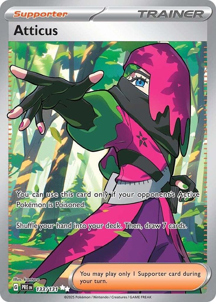 Atticus (133/131) [Scarlet & Violet: Prismatic Evolutions] | Clutch Gaming