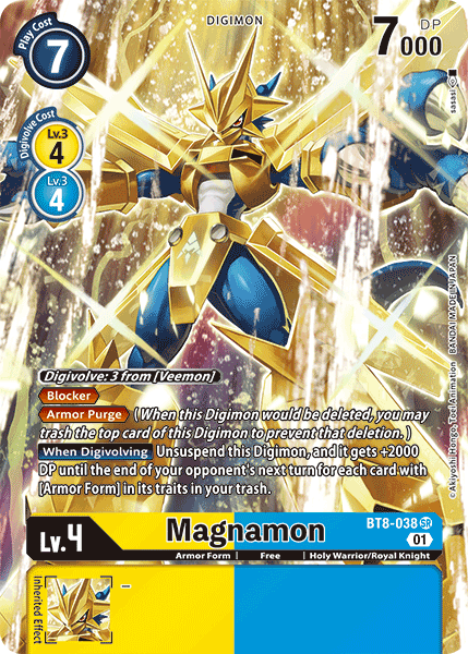 Magnamon [BT8-038] (Alternate Art) [New Awakening] | Clutch Gaming