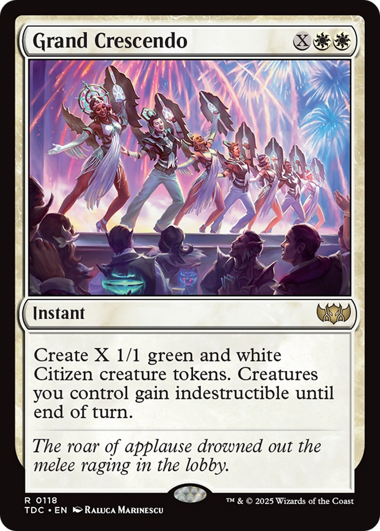 Grand Crescendo [Tarkir: Dragonstorm Commander] | Clutch Gaming