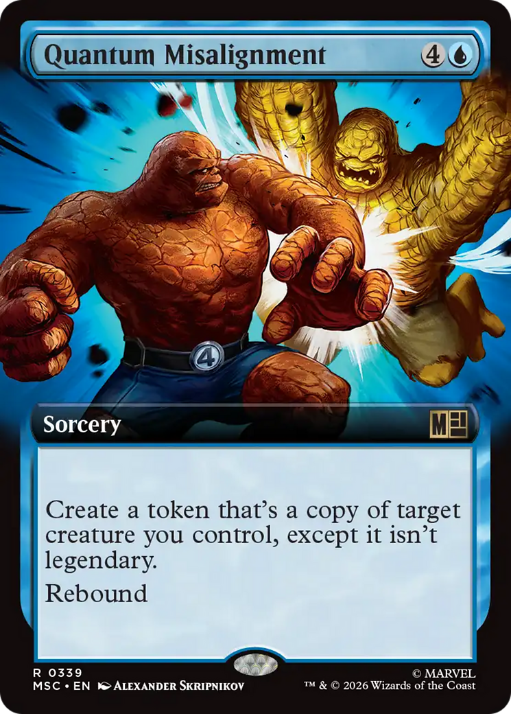Quantum Misalignment (Extended Art) [Marvel Super Heroes Commander] | Clutch Gaming