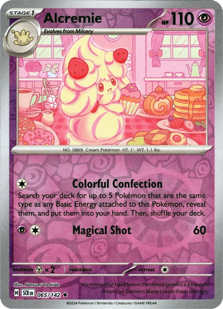 Alcremie (065/142) [Scarlet & Violet: Stellar Crown] | Clutch Gaming