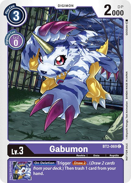 Gabumon [BT2-069] (Official Tournament Pack Vol.3) [Release Special Booster Promos] | Clutch Gaming