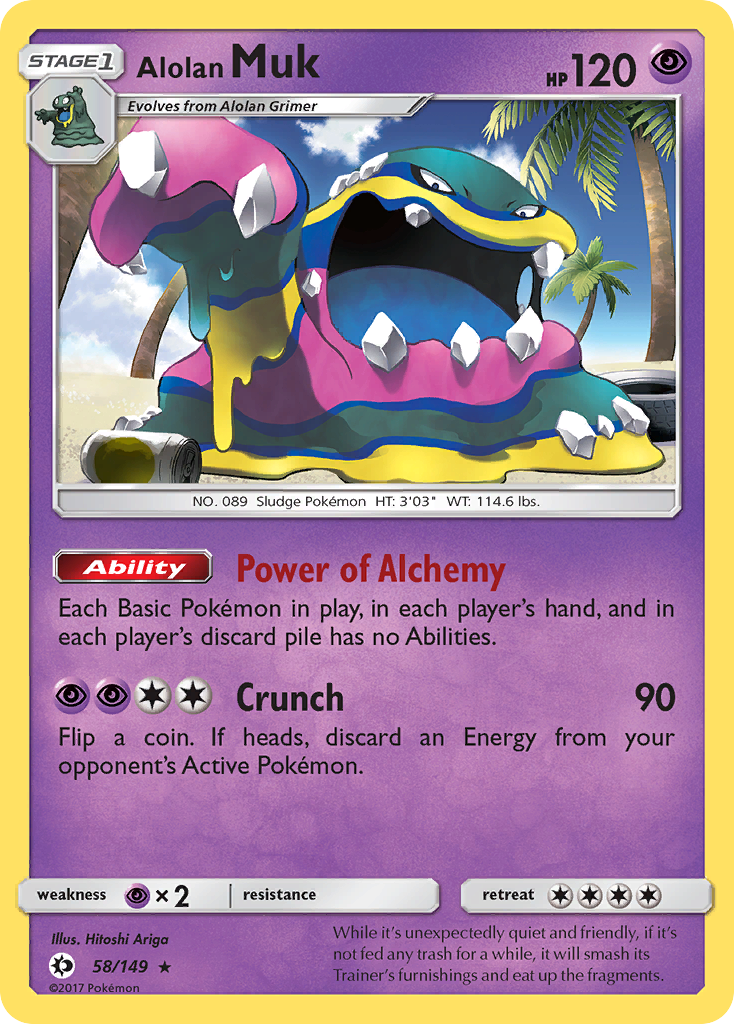 Alolan Muk (58/149) [Sun & Moon: Base Set] | Clutch Gaming