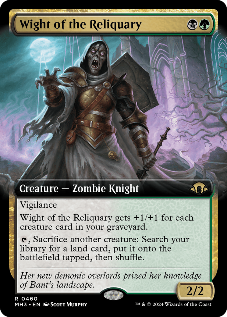 Wight of the Reliquary (Extended Art) [Modern Horizons 3] | Clutch Gaming