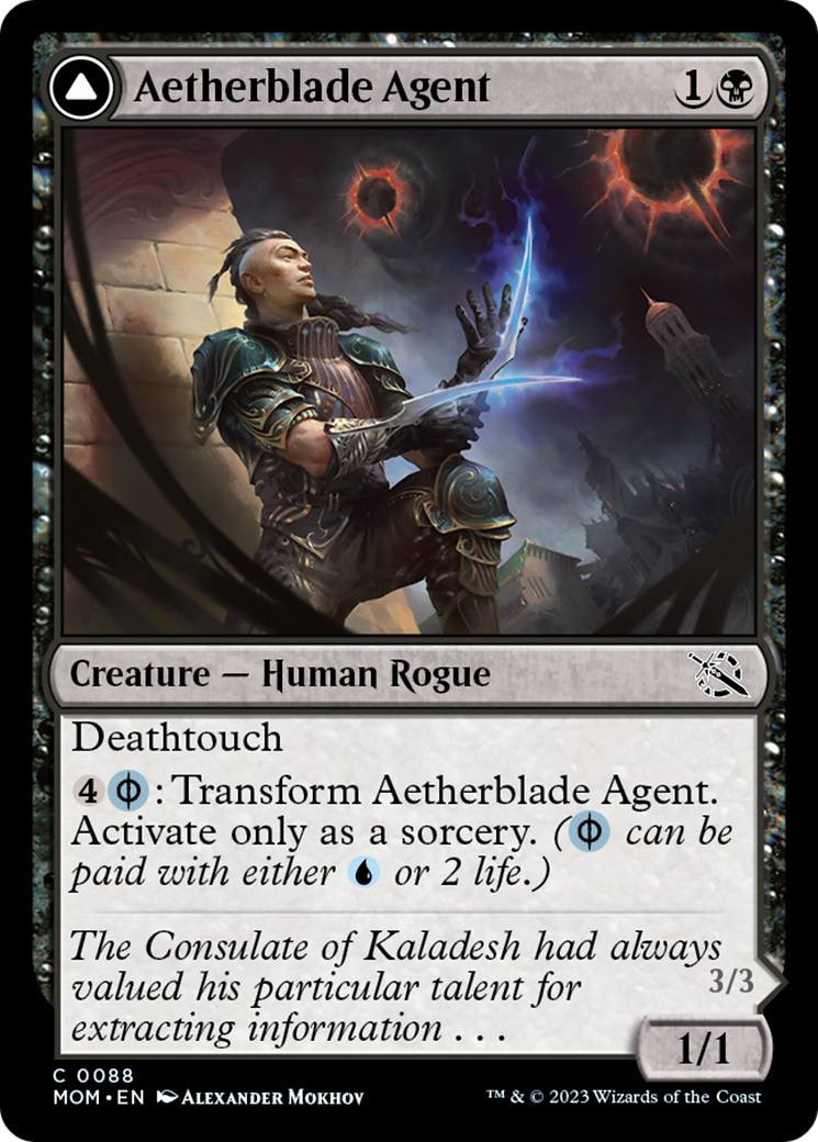 Aetherblade Agent // Gitaxian Mindstinger [March of the Machine] | Clutch Gaming