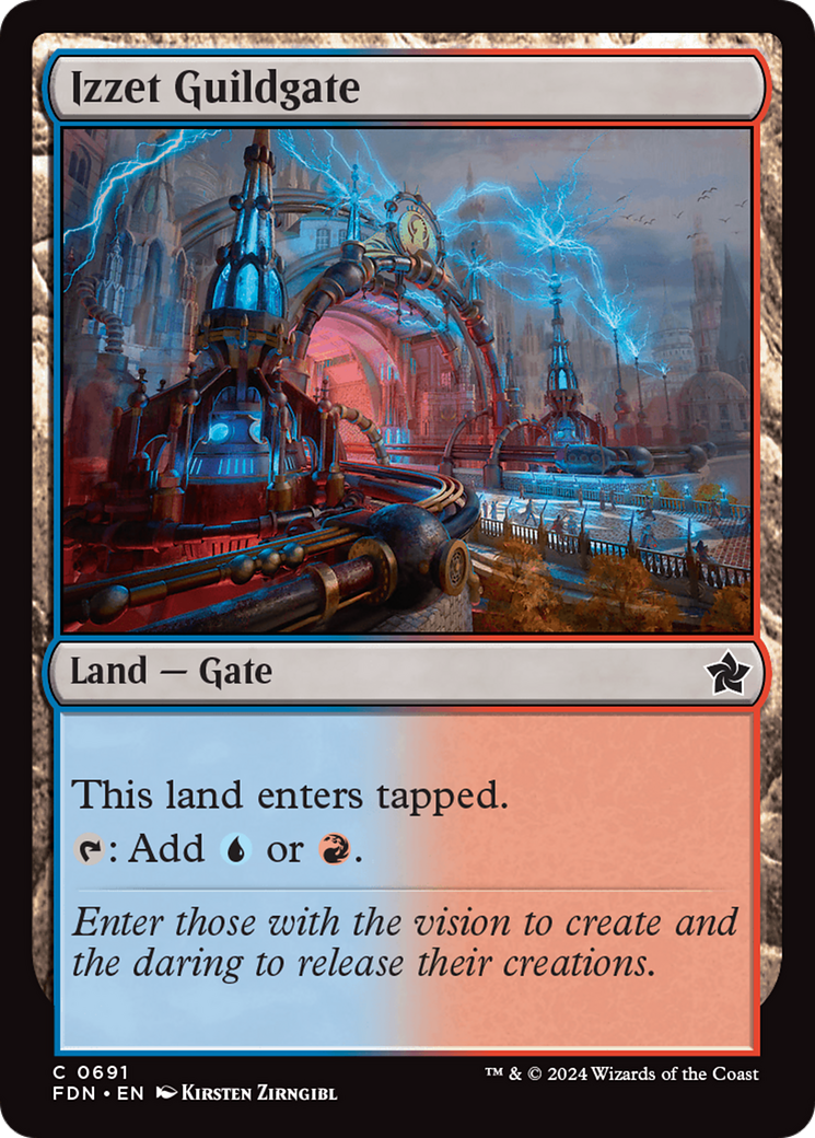 Izzet Guildgate [Foundations] | Clutch Gaming