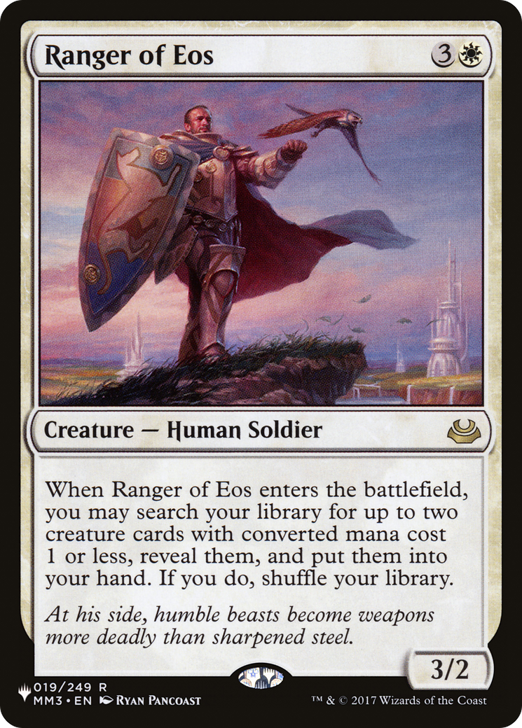 Ranger of Eos (MM3) [The List Reprints] | Clutch Gaming