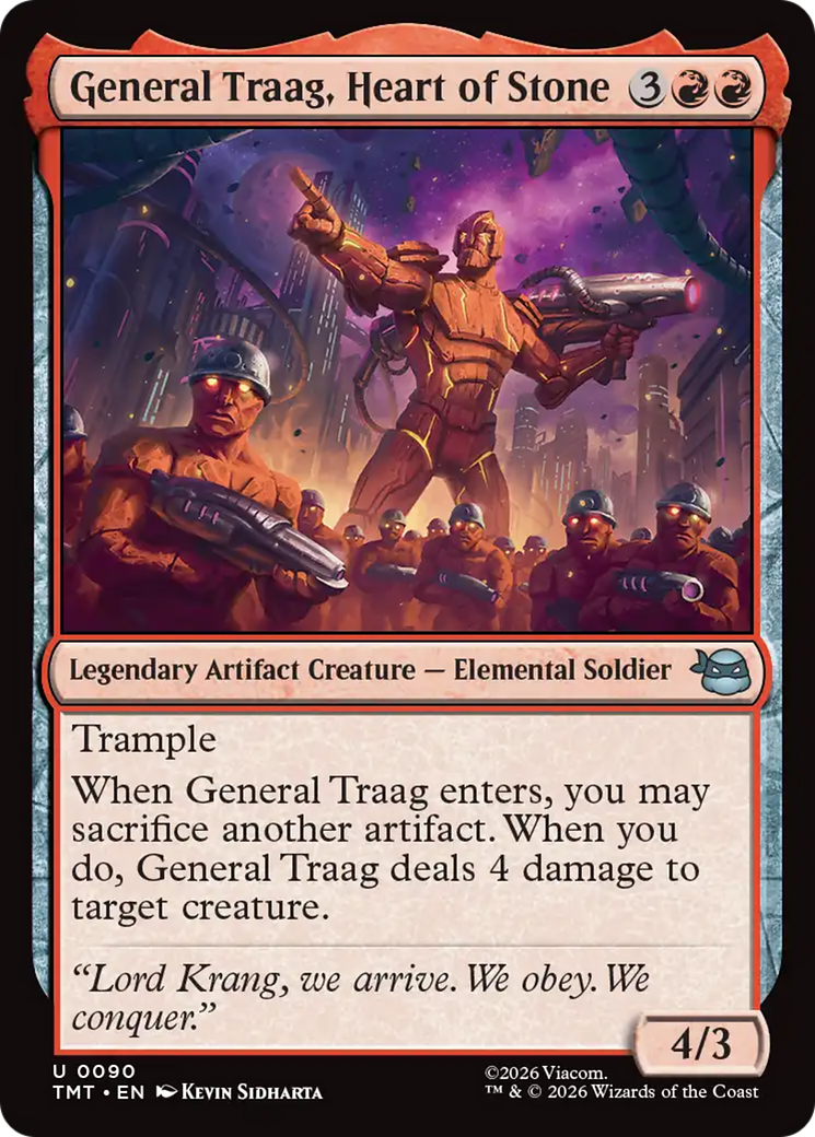 General Traag, Heart of Stone [Teenage Mutant Ninja Turtles] | Clutch Gaming