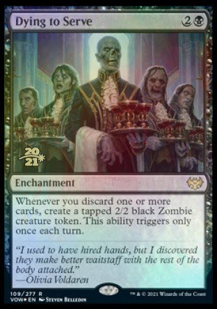 Dying to Serve [Innistrad: Crimson Vow Prerelease Promos] | Clutch Gaming