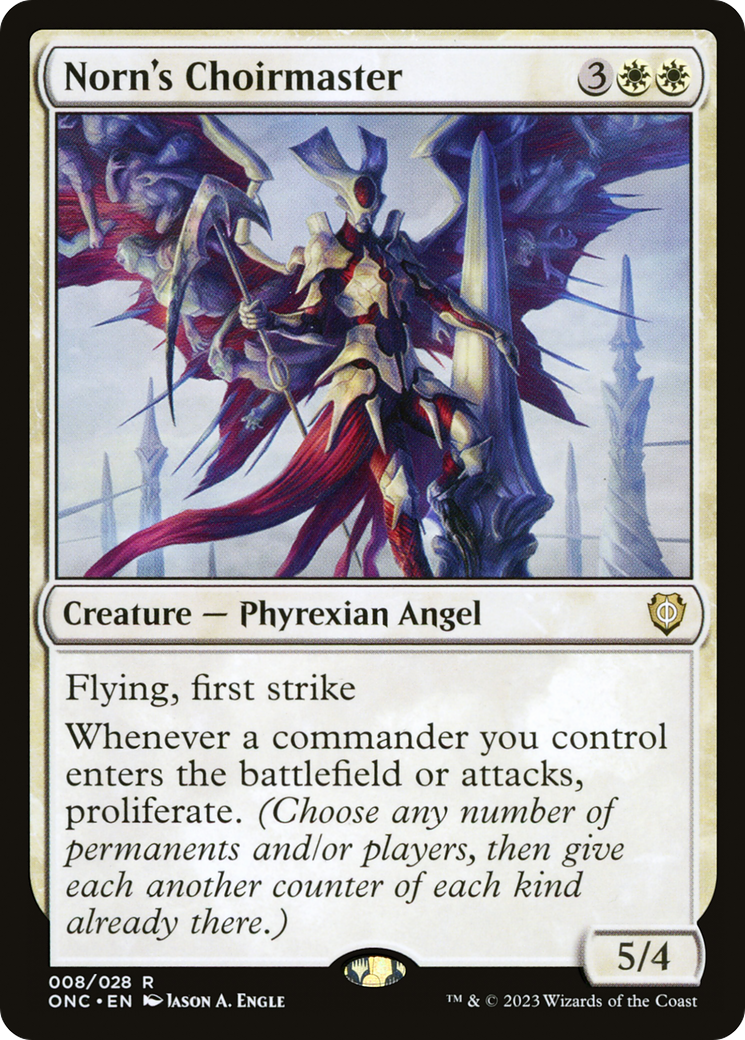 Norn's Choirmaster [Phyrexia: All Will Be One Commander] | Clutch Gaming