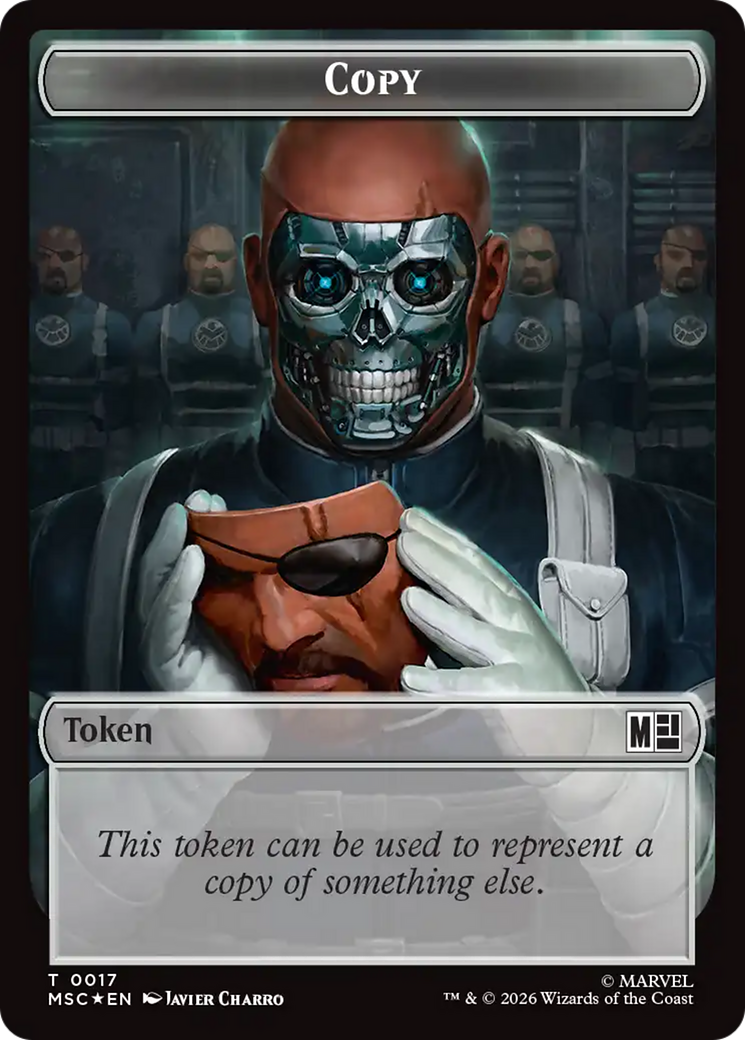 Copy (017) // Ape Villain (026) Double-Sided Token (Surge Foil) [Marvel Super Heroes Commander Tokens] | Clutch Gaming