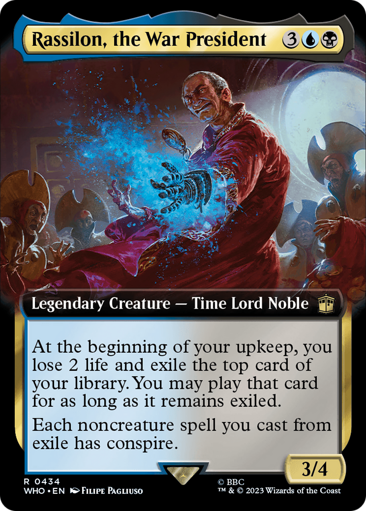 Rassilon, the War President (Extended Art) [Doctor Who] | Clutch Gaming