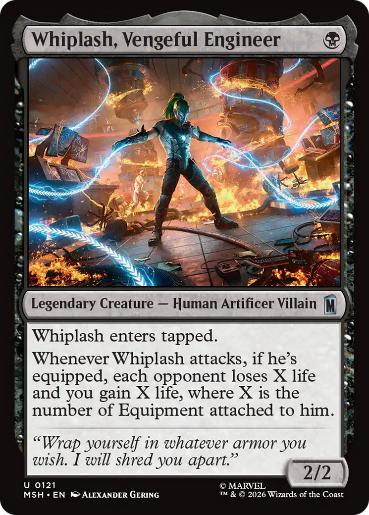 Whiplash, Vengeful Engineer [Marvel Super Heroes] | Clutch Gaming
