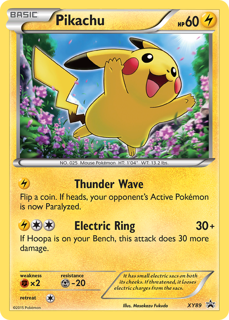 Pikachu (XY89) (Collector Chest) [XY: Black Star Promos] | Clutch Gaming