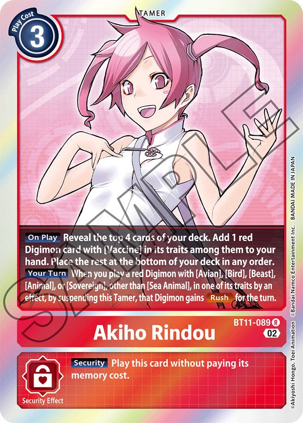 Akiho Rindou [BT11-089] [Dimensional Phase] | Clutch Gaming