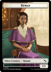 Thopter (0020) // Human Double-Sided Token [Murders at Karlov Manor Tokens] | Clutch Gaming